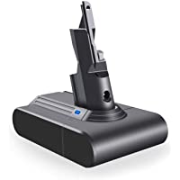 DTK Batería para Dyson V7 SV11 Animal Fluffy Trigger Trigger+ Extra Motorhead Pro Mattress Cord-Free Aspiradora 21.6V…